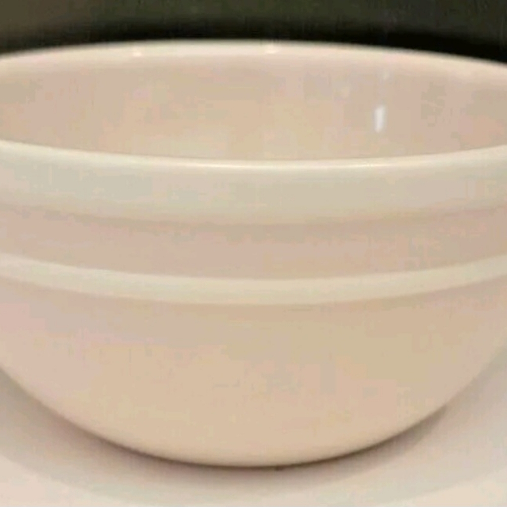 Kate Spade Lenox All in Good Taste Collection Striped Blush Pink& White 6" Bowl